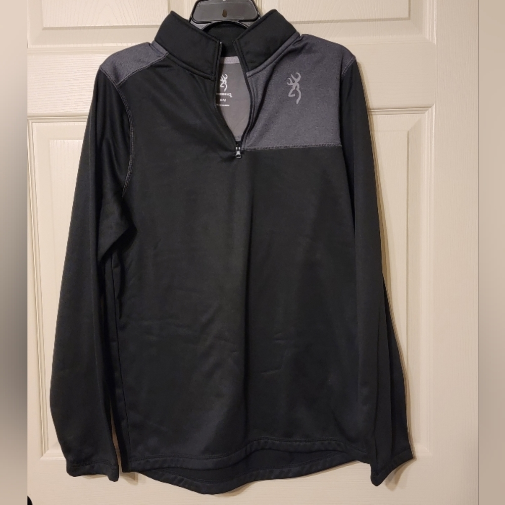 Womens Browning quarter zip pullover size M. NWOT